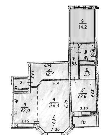 планировка квартир говорова д.28 Одинцово